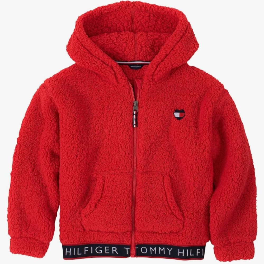 Tommy Hilfiger Logo Girls Heart Top